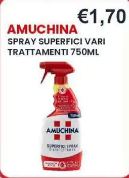 Caramico Amuchina spray superfici vari offerta