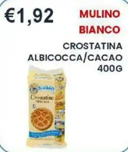 Caramico Mulino Bianco Crostatina Albicocca/Cacao offerta