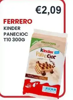 Caramico Ferrero Kinder Panecioc offerta