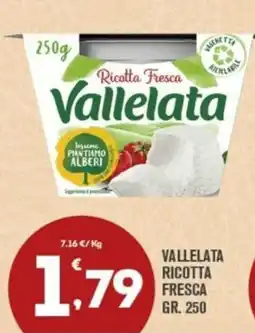 Punto é market Ricotta Fresca Vallelata offerta