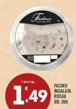 Punto é market Facino insalata russa offerta