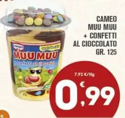 Punto é market Cameo Muu Muu confetti al cioccolato offerta