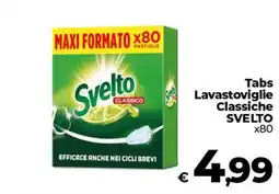Coop Radenza Tabs Lavastoviglie Classiche Svelto offerta