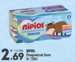 Punto é market NipiOL Omogeneizzati Carne offerta