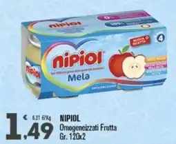 Punto é market Nipioli Omogeneizzati Frutta offerta