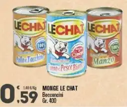 Punto é market Monge Le Chat Bocconcini offerta