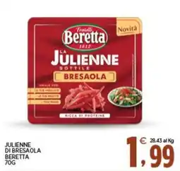 Interspar Julienne di bresaola Beretta offerta