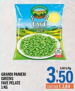 Gruppo Pascar Grandi Panieri Fave Pelate offerta