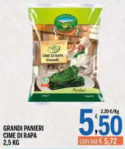 Gruppo Pascar Grandi Panieri Cime di Rapa offerta