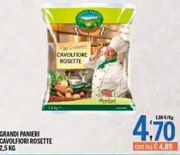 Gruppo Pascar Grandi Panieri Cavolfiore Rosette offerta