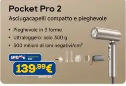DIMOStore Pocket Pro 2 Asciugacapelli compatto e pieghevole offerta