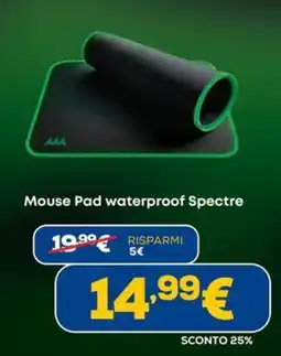 DIMOStore Mouse Pad waterproof Spectre offerta