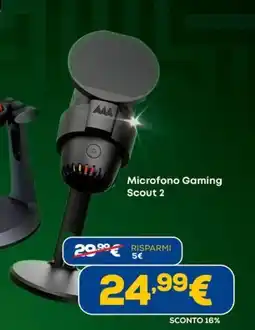 DIMOStore Microfono Gaming Scout 2 offerta