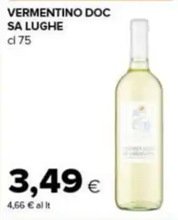 Tigre Amico Vermentino Doc Sa Lughe offerta