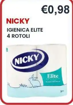 Caramico Nicky igienica elite offerta