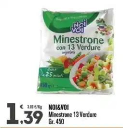 Punto é market Noi&Voi Minestrone 13 Verdure offerta