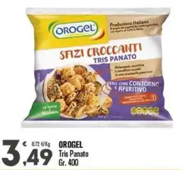 Punto é market Orogel Sfizi Croccanti Tris Panato offerta