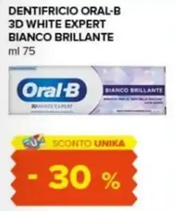 Tigre Amico Dentifricio Oral-B 3D White Expert Bianco Brillante offerta
