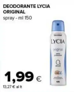 Tigre Amico Deodorante Lycia Original offerta