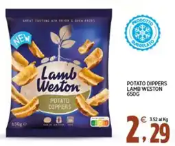 Interspar Potato Dippers Lamb Weston offerta