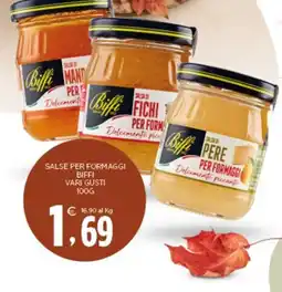 Interspar Salse per formaggi Biffi offerta
