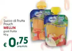 DiMeglio Succo di frutta Pouch MELLIN gusti frutta offerta
