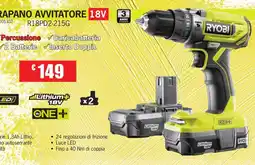 Centro Brico Rapano avvitatore Ryobi offerta