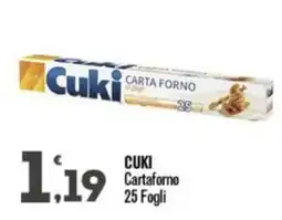 Punto é market Cuki Cartaforno offerta