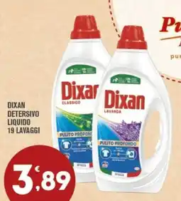 Punto é market Dixan detersivo liquido offerta