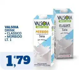 Sigma Valsòia drink classico morbido soia offerta