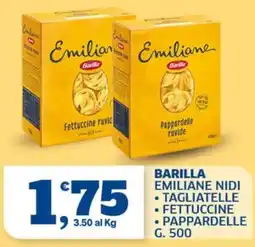Sigma Barilla Emiliane Nidi offerta