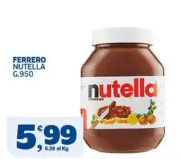 Sigma Nutella offerta