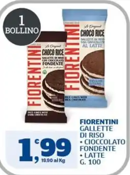 Sigma Fiorentini gallette di riso cioccolato fondente offerta