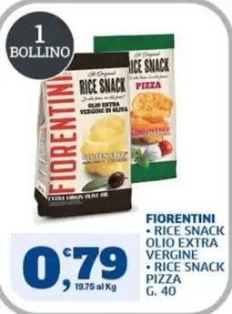Sigma Fiorentini rice snack olio extra vergine offerta