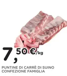 Poli Puntine di carrè di suino offerta