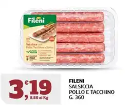 Sigma Fileni Salsiccia Pollo e Tacchino offerta