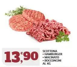 Sigma Scottona hamburger macinato bocconcini offerta