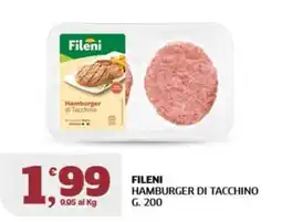 Sigma Fileni Hamburger di Tacchino offerta