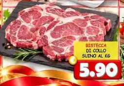 MercADone Bistecca di collo suino offerta