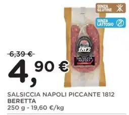 Poli Salsiccia napoli piccante 1812 beretta offerta