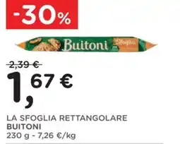 Poli La sfoglia rettangolare Buitoni offerta