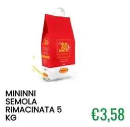 Sugros Mininni semola rimacinata offerta