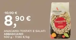 Poli Anacardi tostati e salati Abbasciano offerta