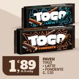 Sigma Pavesi Togo offerta