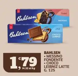 Sigma Bahlsen Messino Fondente offerta