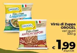 Ipercoop Radenza Virtù di Zuppa OROGEL offerta