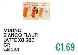 Sugros Mulino Bianco Flauti Latte offerta