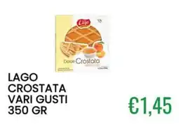 Sugros Lago crostata vari gusti offerta