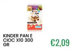 Sugros Kinder Pan e Cioc offerta