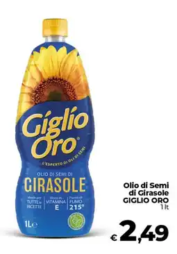 Ipercoop Radenza Olio di Semi di Girasole Giglio Oro offerta
